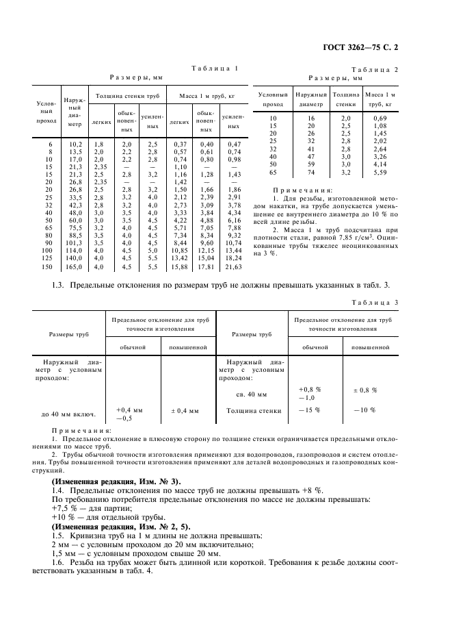 ГОСТ 3262-75