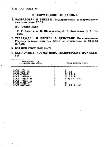 ГОСТ 17082.5-88