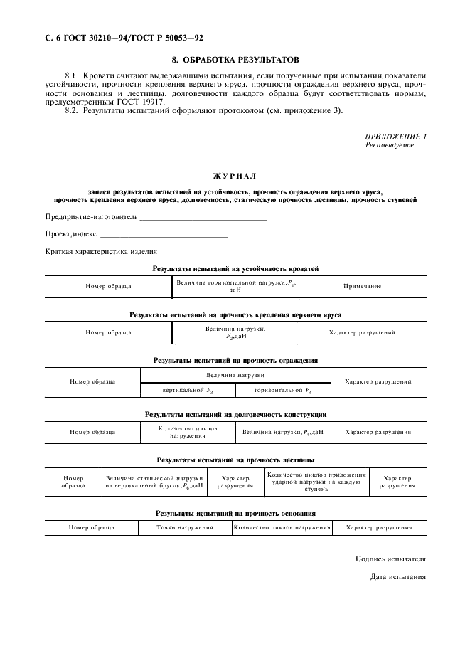 ГОСТ 30210-94