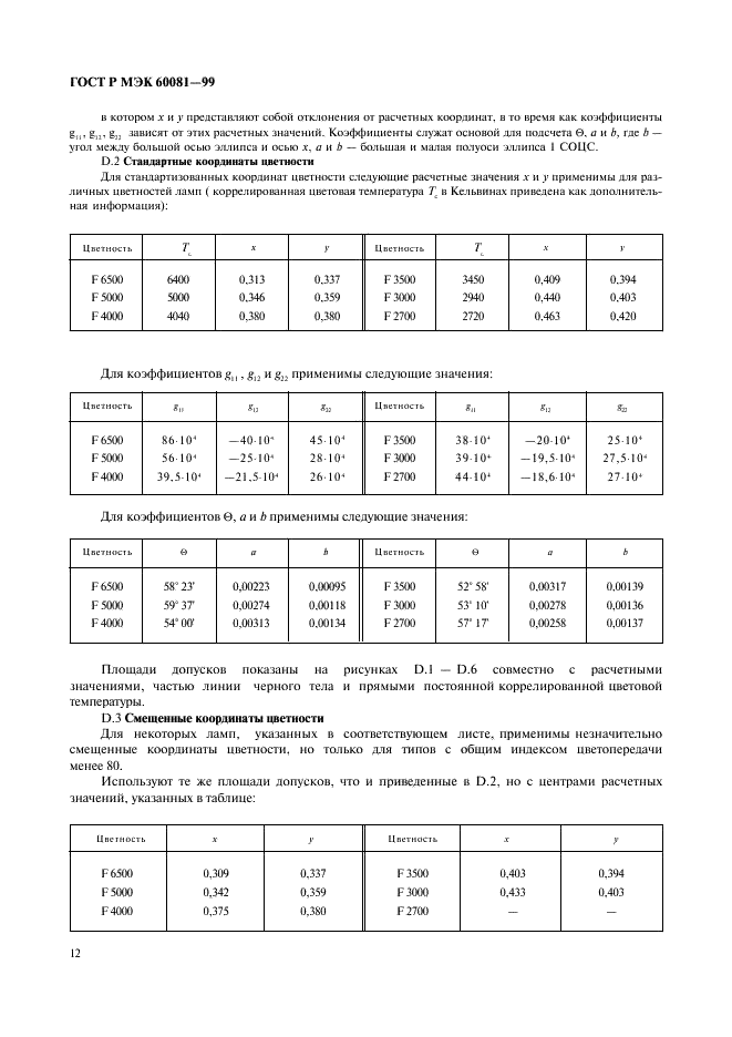 ГОСТ Р МЭК 60081-99