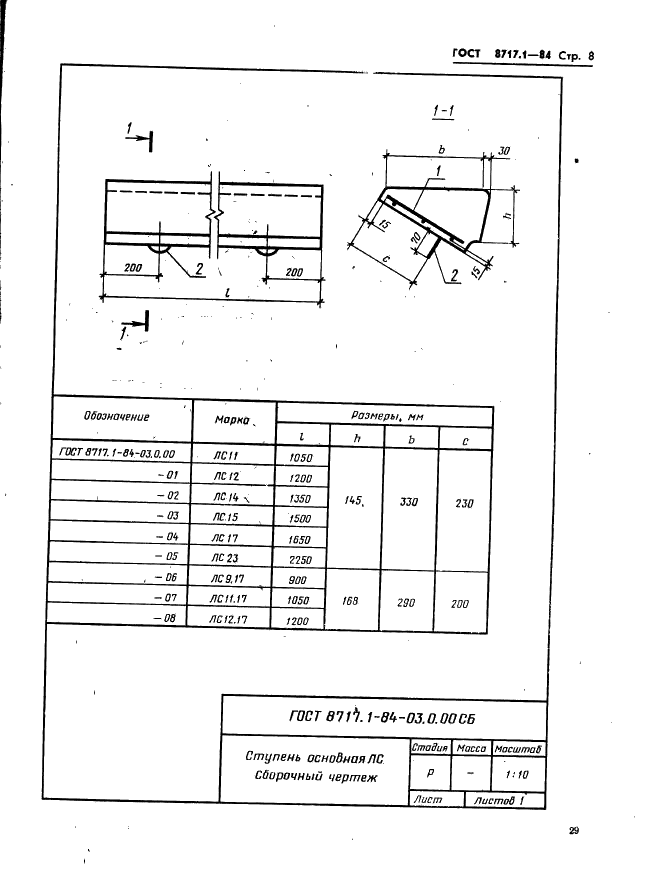 ГОСТ 8717.1-84