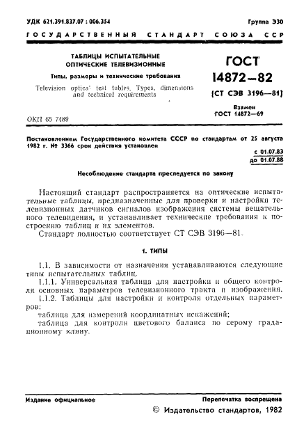 ГОСТ 14872-82