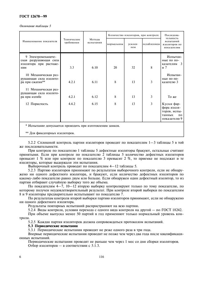 ГОСТ 12670-99