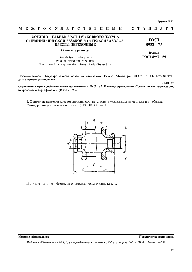 ГОСТ 8952-75