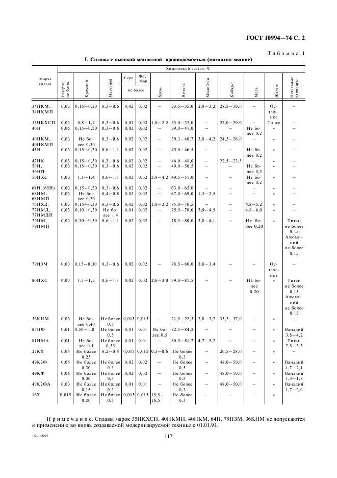 ГОСТ 10994-74