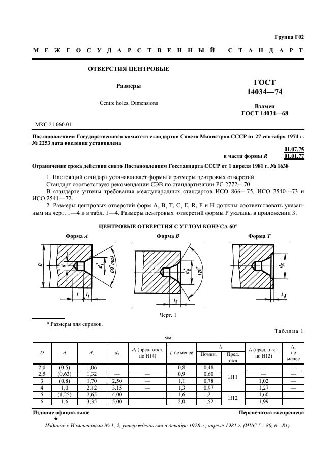 ГОСТ 14034-74