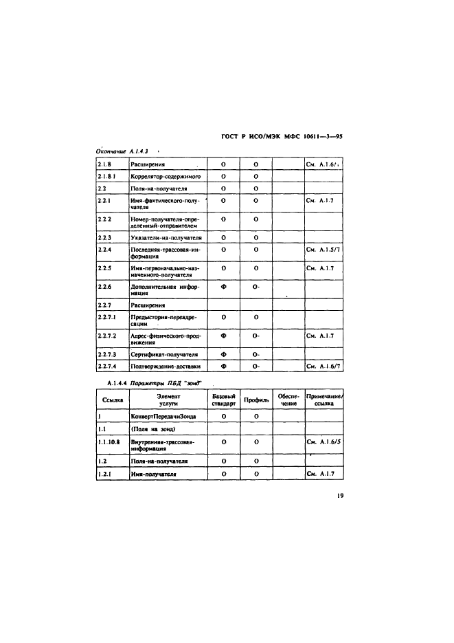 ГОСТ Р ИСО/МЭК МФС 10611-3-95