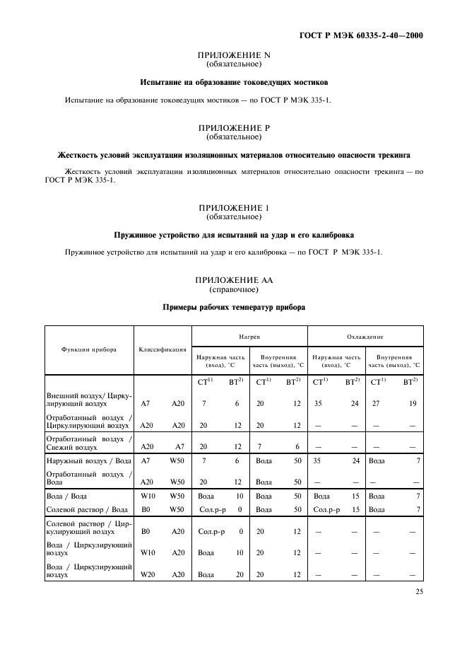 ГОСТ Р МЭК 60335-2-40-2000