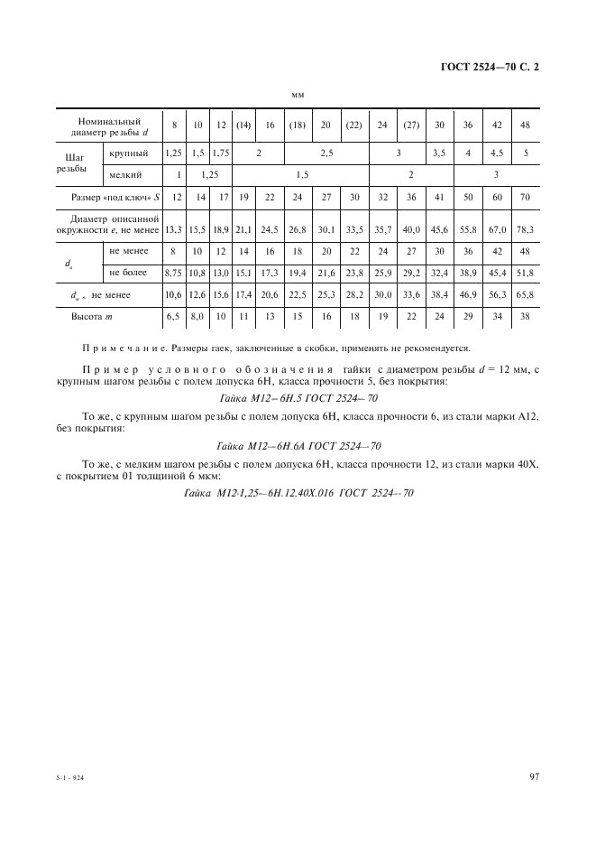 ГОСТ 2524-70