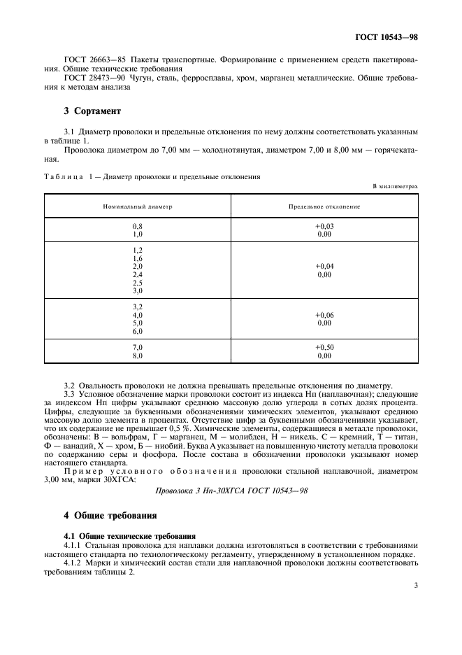 ГОСТ 10543-98