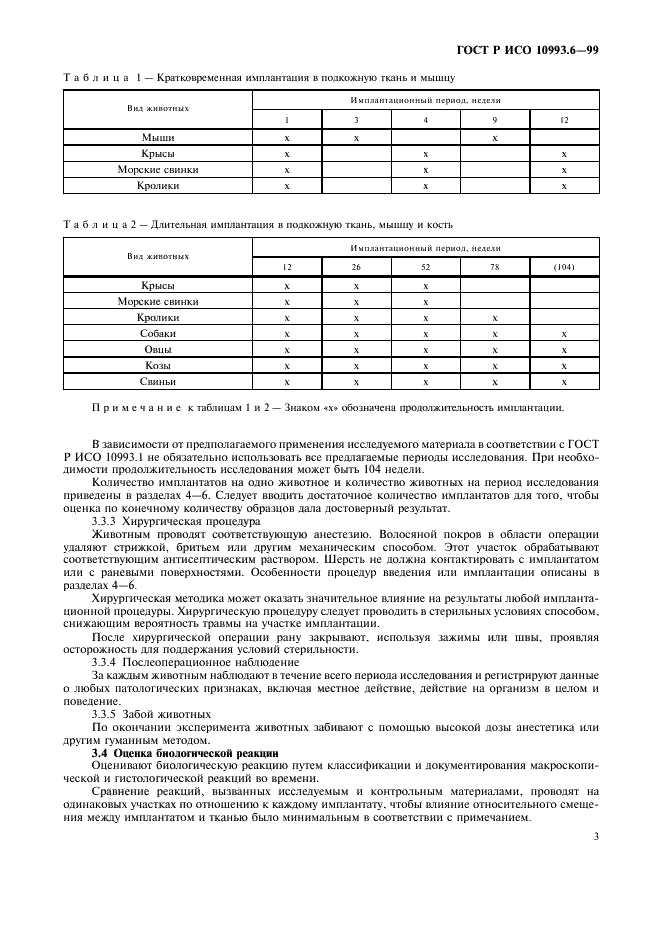 ГОСТ Р ИСО 10993.6-99