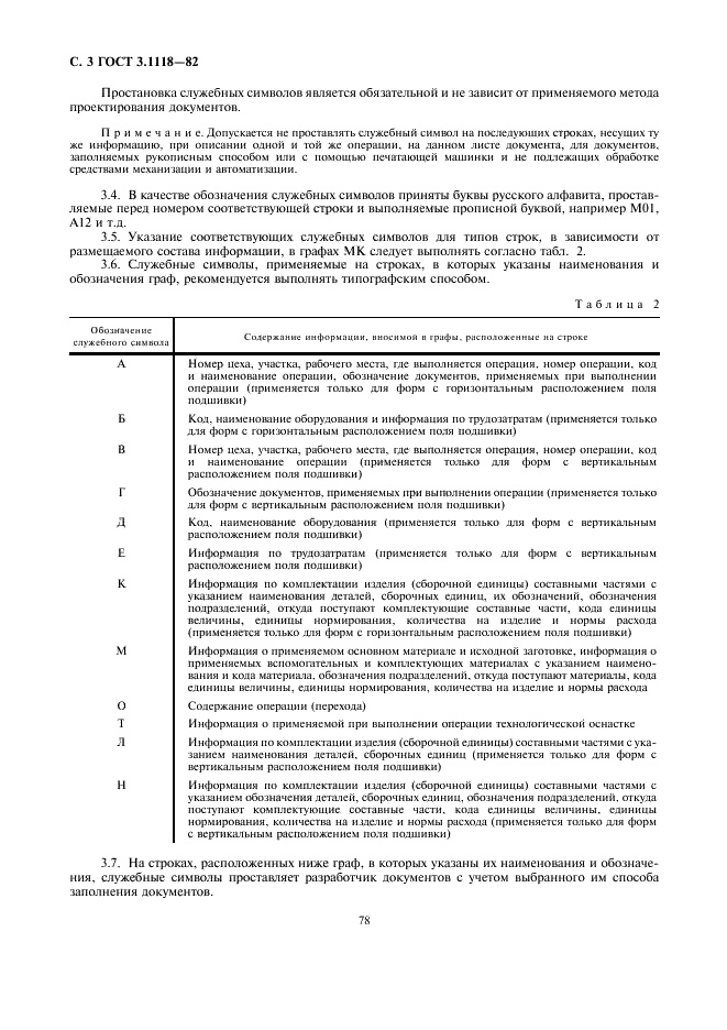 ГОСТ 3.1118-82
