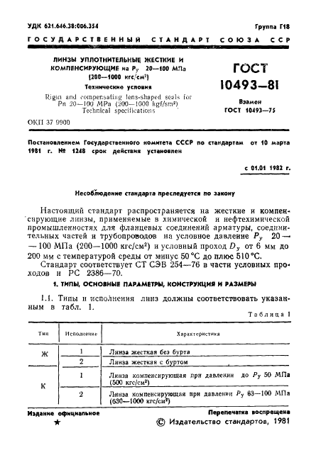 ГОСТ 10493-81