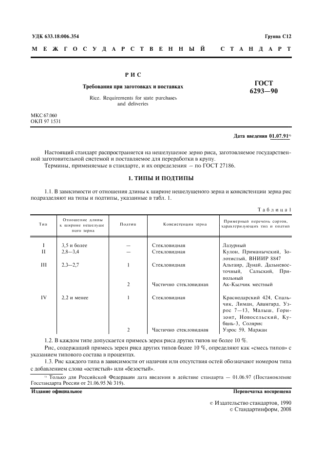 ГОСТ 6293-90