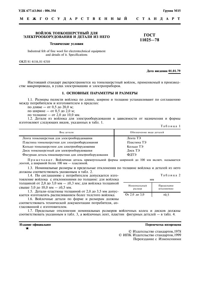 ГОСТ 11025-78