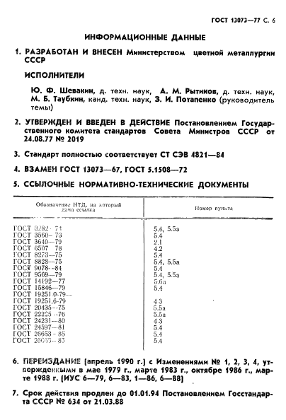 ГОСТ 13073-77