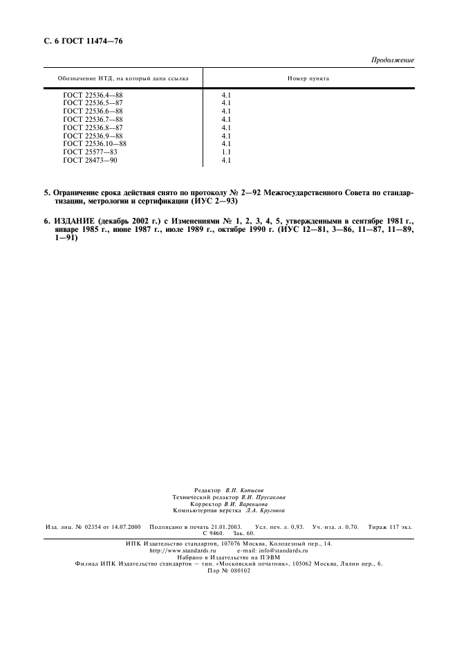 ГОСТ 11474-76