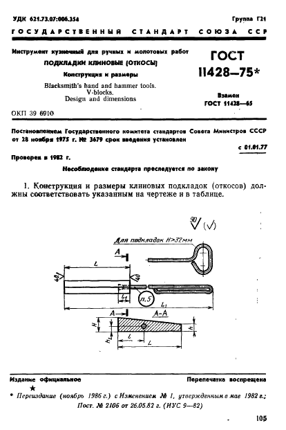 ГОСТ 11428-75