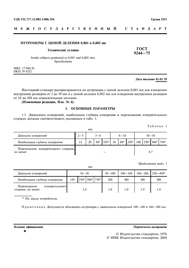 ГОСТ 9244-75