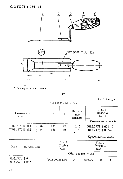 ГОСТ 11784-74