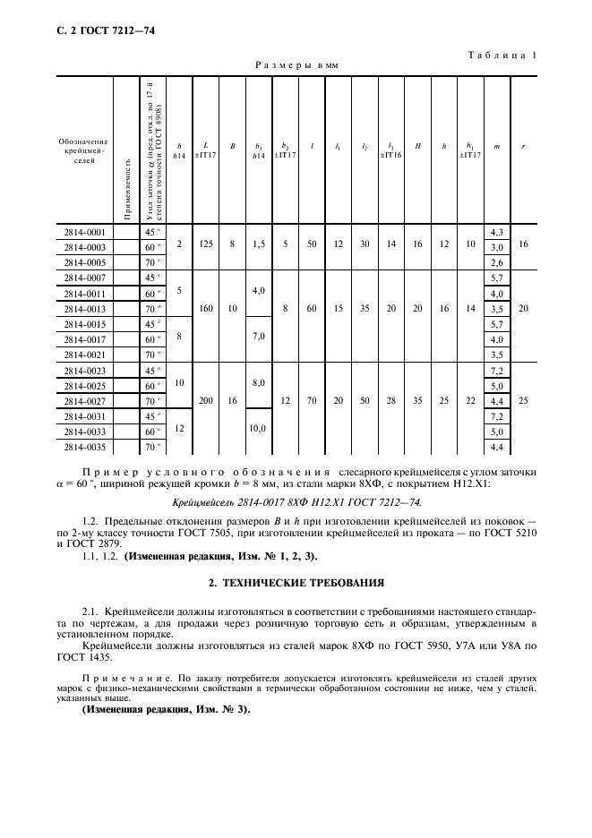 ГОСТ 7212-74