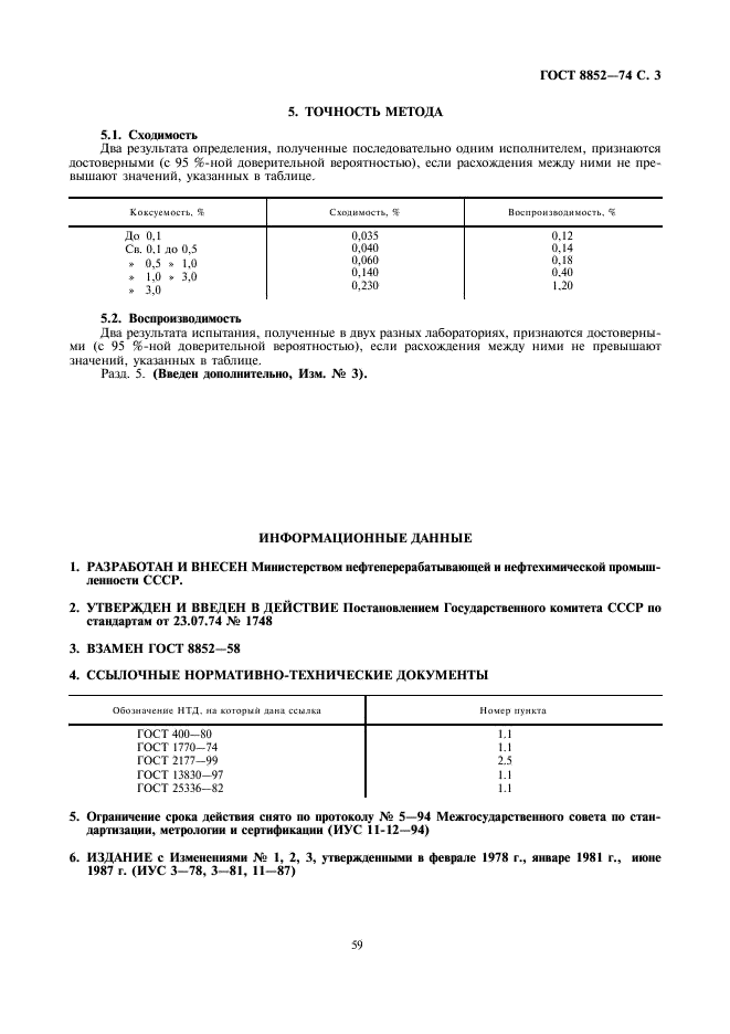 ГОСТ 8852-74