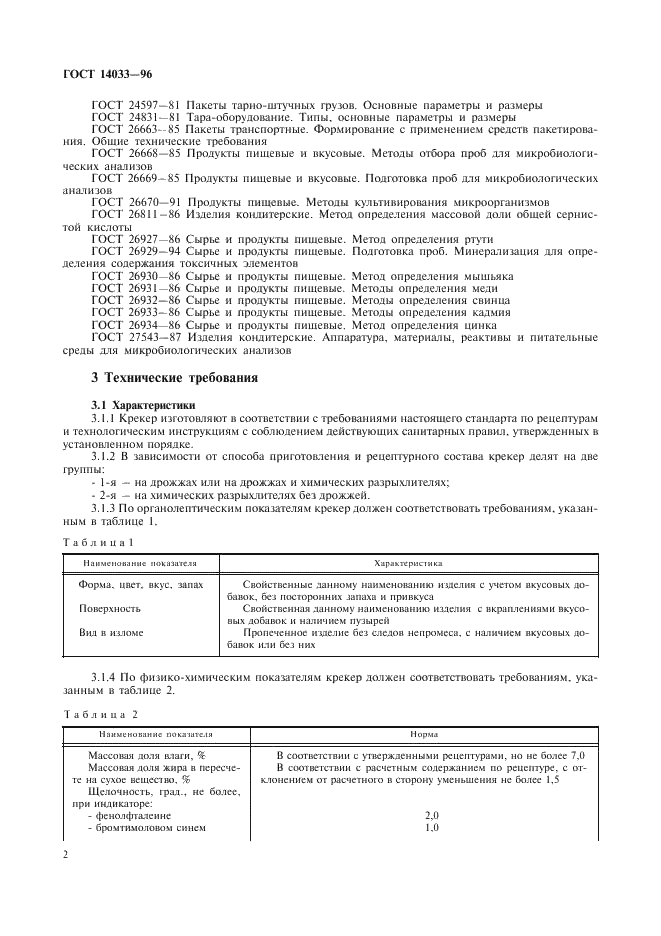 ГОСТ 14033-96