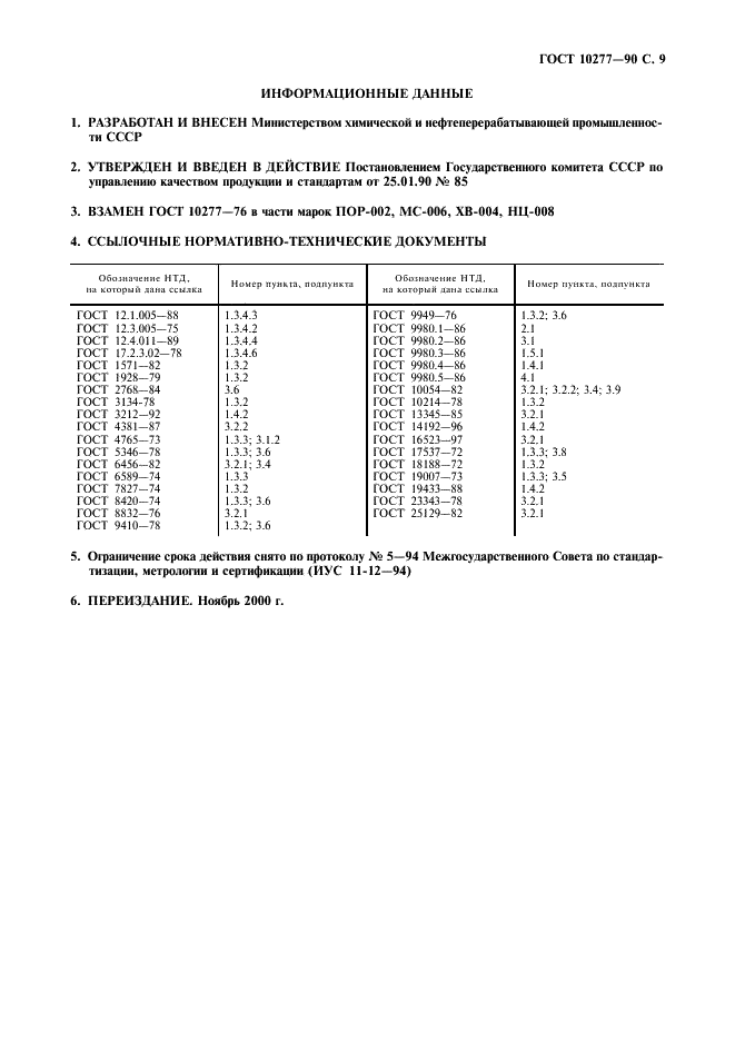 ГОСТ 10277-90