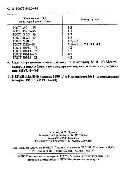 ГОСТ 9462-88