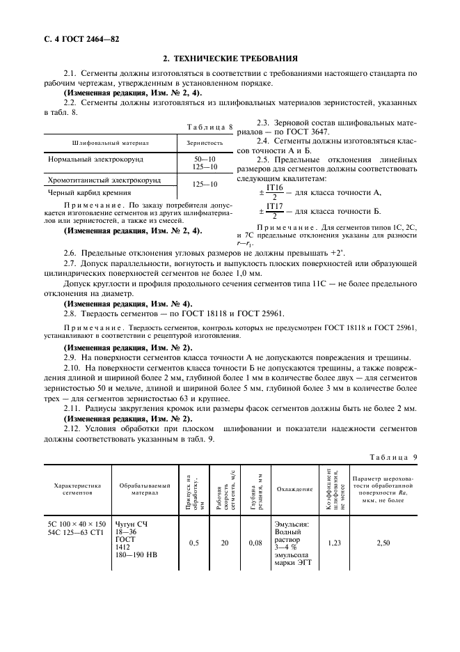 ГОСТ 2464-82