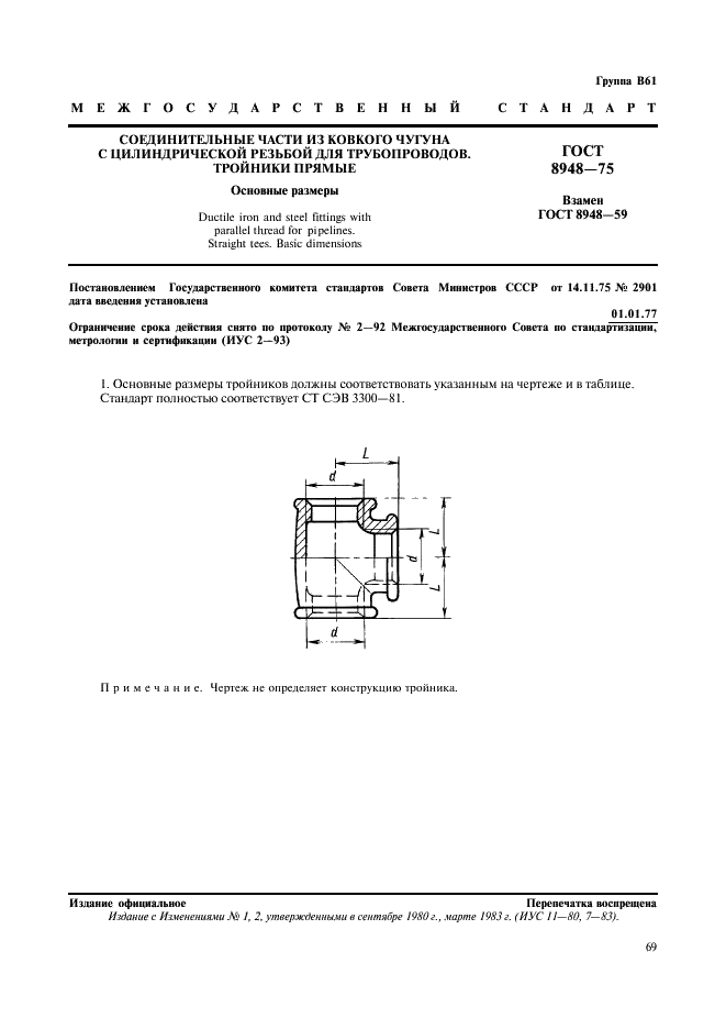 ГОСТ 8948-75