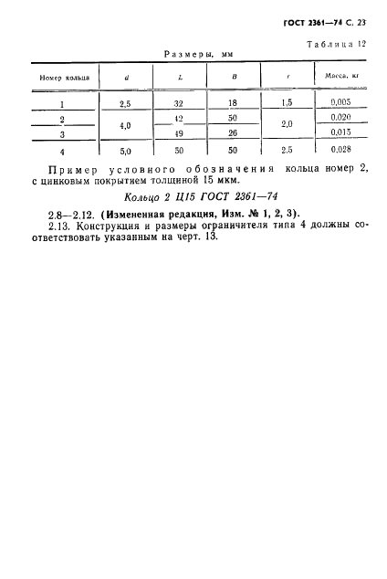 ГОСТ 2361-74