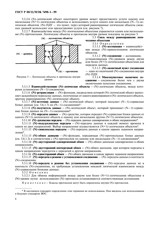 ГОСТ Р ИСО/МЭК 7498-1-99