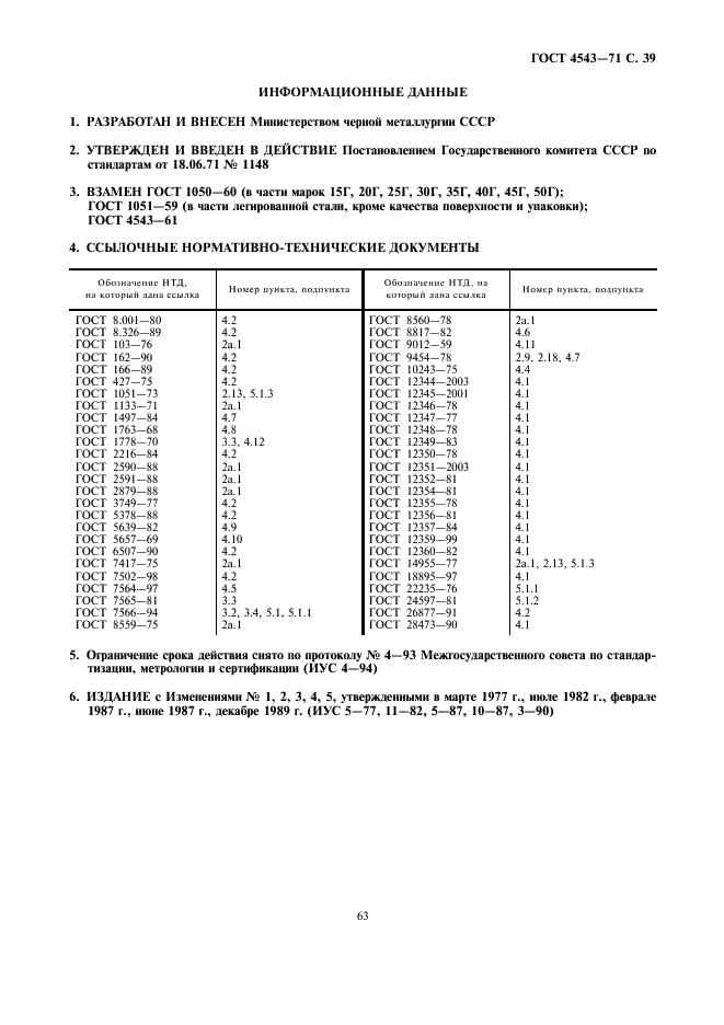 ГОСТ 4543-71