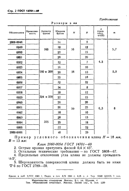 ГОСТ 14701-69