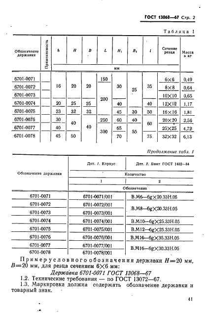 ГОСТ 13068-67