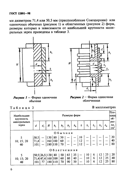 ГОСТ 12801-98