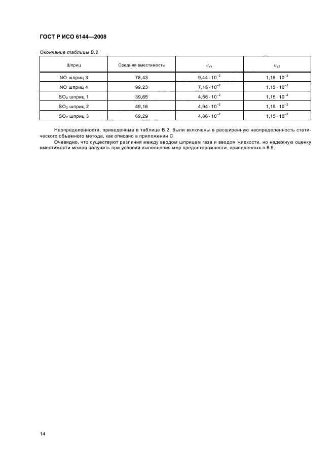 ГОСТ Р ИСО 6144-2008
