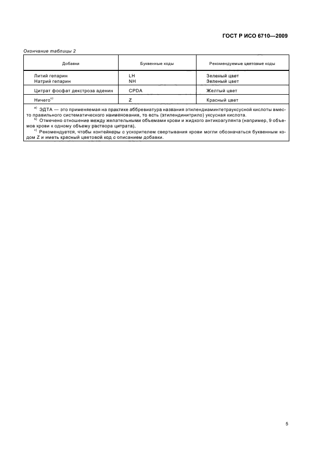 ГОСТ Р ИСО 6710-2009