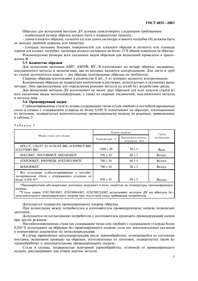 ГОСТ 6032-2003