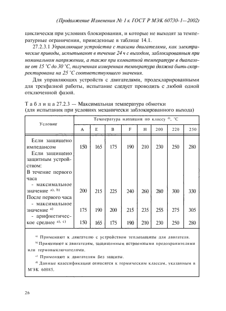 Изменение №1 к ГОСТ Р МЭК 60730-1-2002