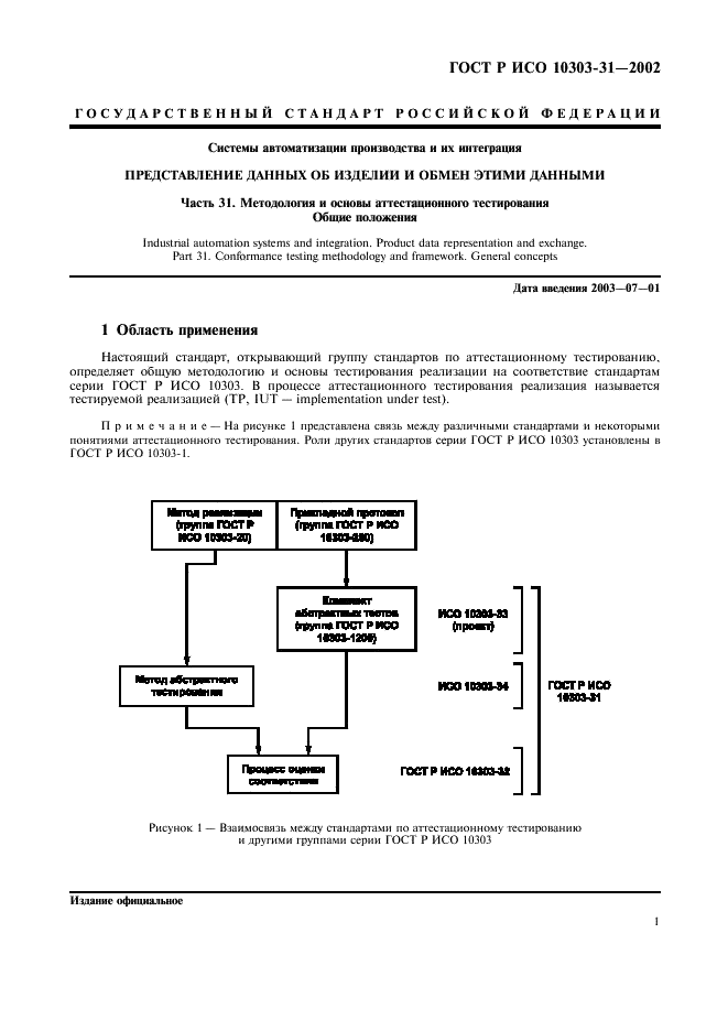 ГОСТ Р ИСО 10303-31-2002