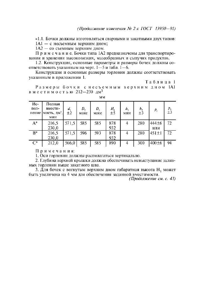 Изменение №2 к ГОСТ 13950-91