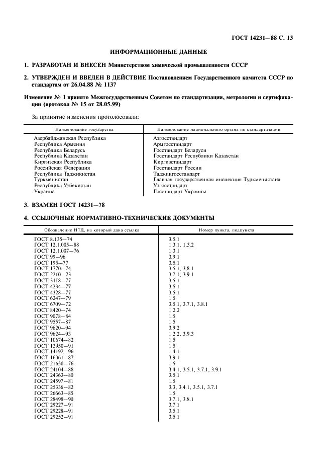 ГОСТ 14231-88