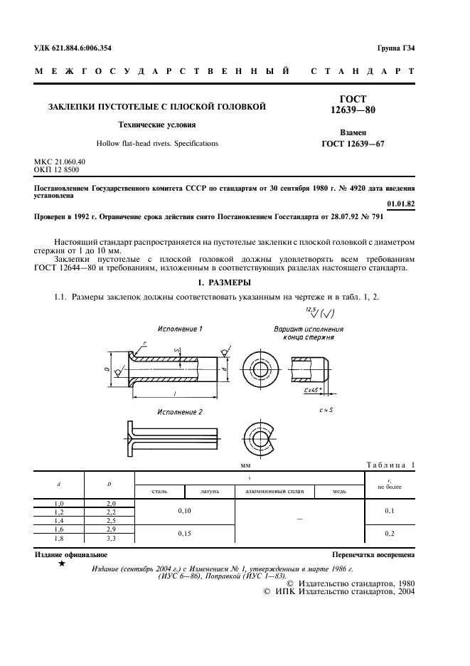 ГОСТ 12639-80