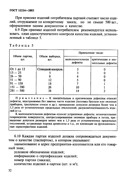 ГОСТ 11214-2003