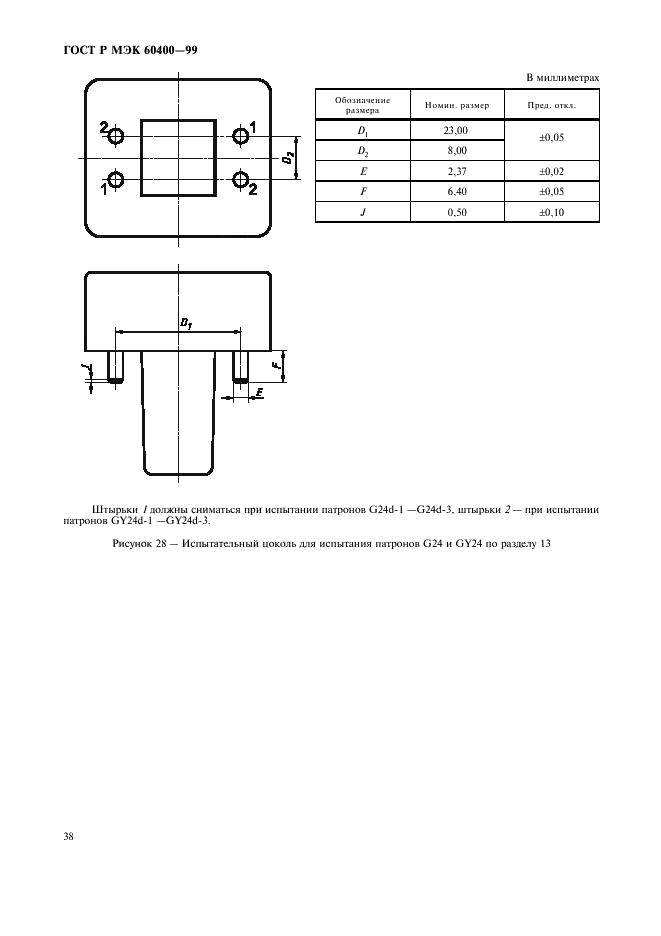 ГОСТ Р МЭК 60400-99