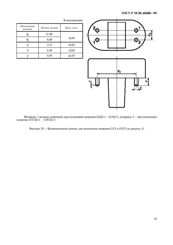 ГОСТ Р МЭК 60400-99