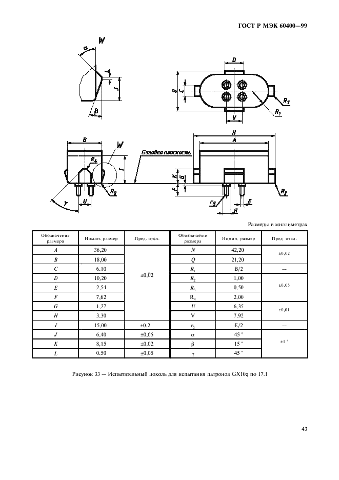 ГОСТ Р МЭК 60400-99