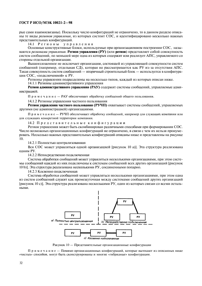 ГОСТ Р ИСО/МЭК 10021-2-98